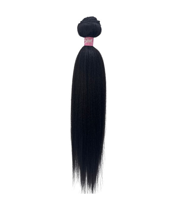 REMY GORGEOUS PERM YAKI WEAVE 24'' Color 1 Synthetic Weave Hair Asetena Pa