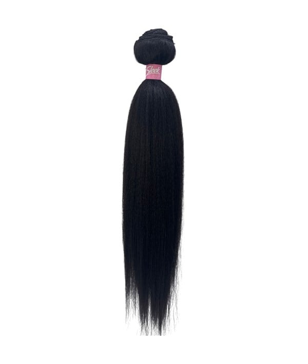 REMY GORGEOUS PERM YAKI WEAVE 24'' Color 2 Synthetic Weave Hair Asetena Pa