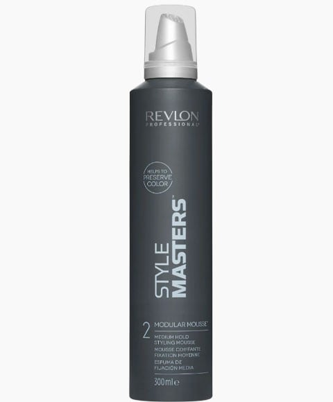 STYLE MASTERS 2 MODULAR MEDIUM HOLD STYLING MOUSSE 300 ml (New Pack) Hair Styling Asetena Pa