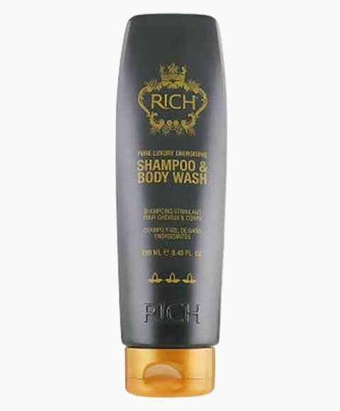 PURE LUXURY ENERGISING SHAMPOO AND BODY WASH 250 ml Shampoo Asetena Pa