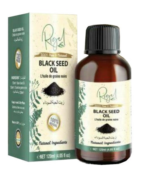PURE AND NATURAL BLACK SEED OIL 120 ml Skin Moisturizing Asetena Pa