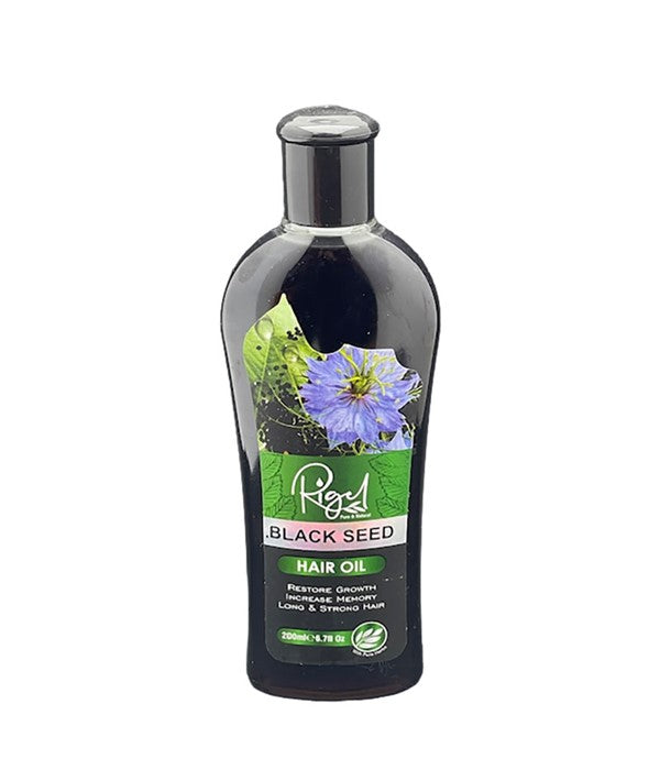 PURE AND NATURAL BLACK SEED HAIR OIL 200 ml Sprays, Serums and Oils Asetena Pa