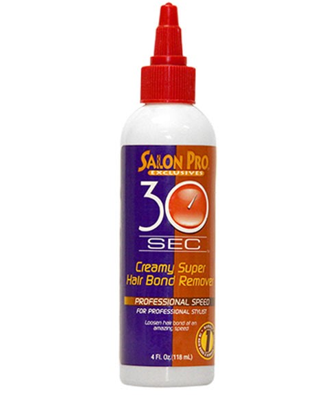 SALON PRO 30 SEC CREAMY SUPER HAIR BOND REMOVER 118 ml Extensions Accessories Asetena Pa