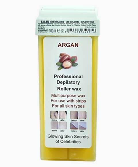 STAR BEAUTY ARGAN PROFESSIONAL DEPILATORY ROLLER WAX 100 ml Hair Removing Asetena Pa