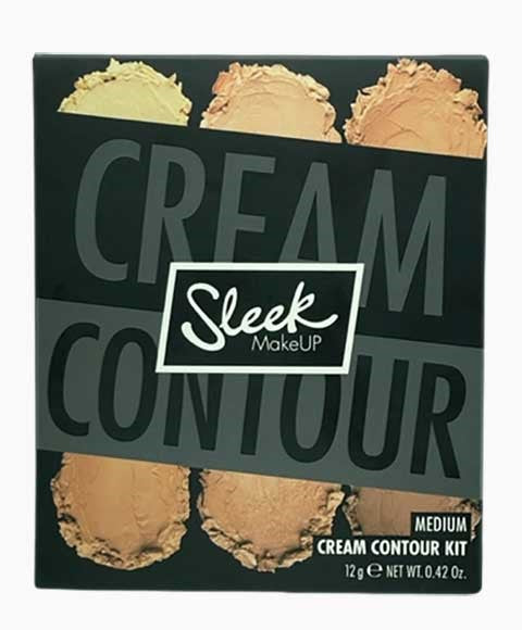 SLEEK MAKEUP CREAM CONTOUR KIT 12 g Color Medium 096 Contour And Bronzer Asetena Pa