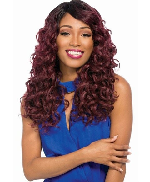 INSTANT FASHION COUTURE WIG SYN ROSALIE Color T1B/SLIVER Synthetic Hair Wigs Asetena Pa