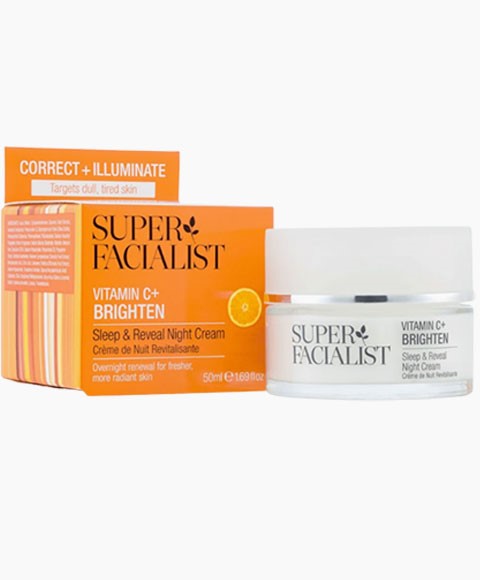 SUPER FACIALIST VITAMIN C SLEEP AND REVEAL NIGHT CREAM 50 ml Skin Moisturizing Asetena Pa