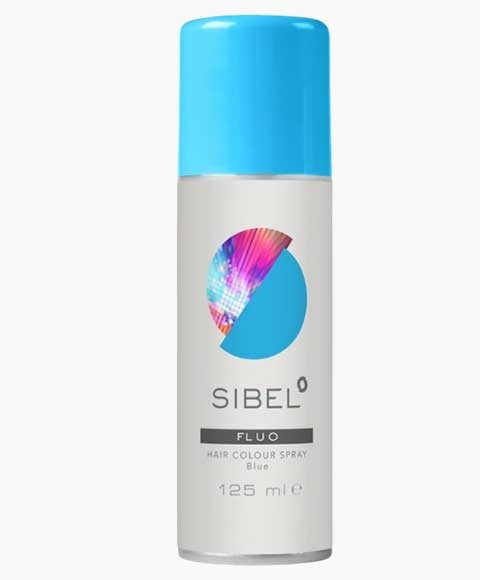 SIBEL FLUO BLUE HAIR COLOUR SPRAY 125 ml Hair Color Asetena Pa