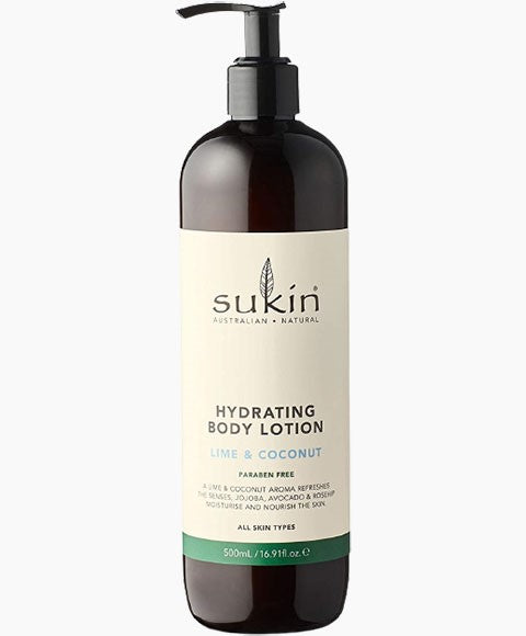 AUSTRALIAN NATURAL SKINCARE HYDRATING BODY LOTION LIME AND COCONUT SCENT 500 ml Skin Moisturizing Asetena Pa