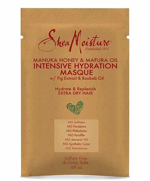 MANUKA HONEY AND MAFURA OIL INTENSIVE HYDRATION HAIR MASQUE SACHET 57 g Treatments Asetena Pa