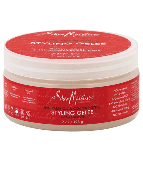 RED PALM OIL AND COCOA BUTTER STYLING GELEE 198 g Hair Styling Asetena Pa