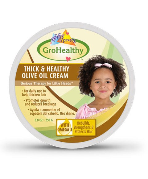 SOF N FREE N PRETTY GROHEALTHY OLIVE OIL CREAM 250 g Hair Moisturizers Asetena Pa