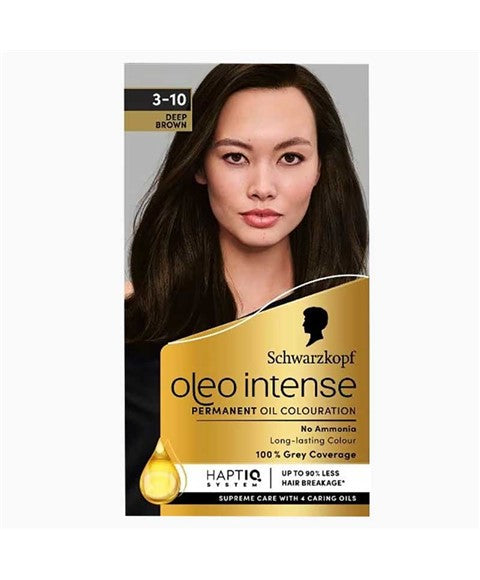 OLEO INTENSE PERMANENT OIL COLOURATION 3 10 DEEP BROWN Hair Color Asetena Pa