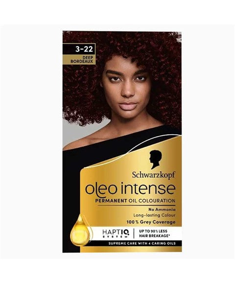 OLEO INTENSE PERMANENT OIL COLOURATION 3 22 DEEP BORDEAUX Hair Color Asetena Pa