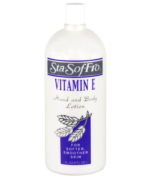 STA SOF FRO VITAMIN E HAND AND BODY LOTION 1000 ml Skin Moisturizing Asetena Pa