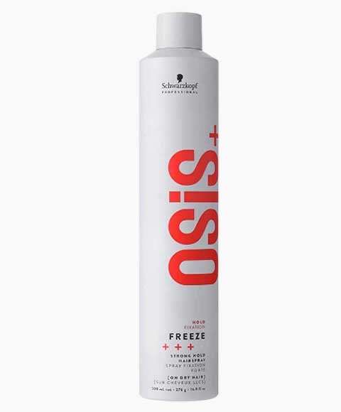 OSIS PLUS HOLD FIXATION FREEZE STRONG HOLD HAIRSPRAY 500 ml Sprays, Serums and Oils Asetena Pa