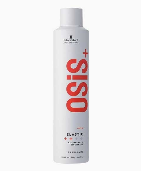 OSIS PLUS HOLD ELASTIC MEDIUM HOLD HAIR SPRAY 300 ml Sprays, Serums and Oils Asetena Pa
