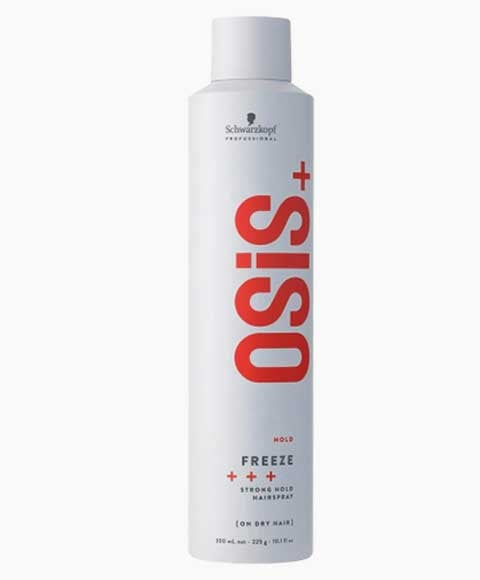 OSIS PLUS HOLD FREEZE STRONG HOLD HAIR SPRAY 300 ml Sprays, Serums and Oils Asetena Pa