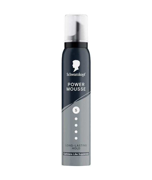 SCHWARZKOPF LONG LASTING HOLD POWER MOUSSE 5 200 ml Hair Styling Asetena Pa