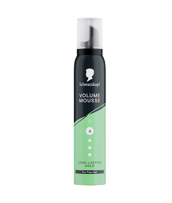 SCHWARZKOPF LONG LASTING HOLD VOLUME MOUSSE 4 200 ml Hair Styling Asetena Pa