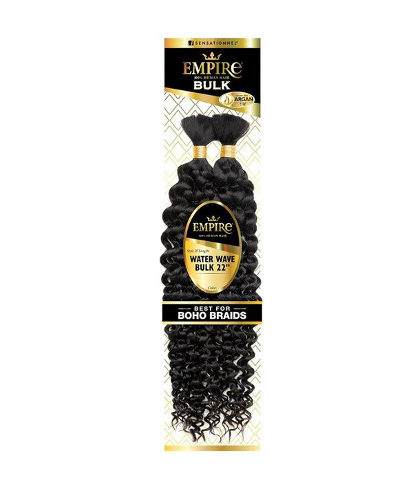 EMPIRE HUMAN HAIR WATER WAVE BULK 22 Color 1 Human Hair Braids Asetena Pa