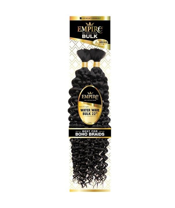 EMPIRE HUMAN HAIR WATER WAVE BULK 22 Color 2 Human Hair Braids Asetena Pa