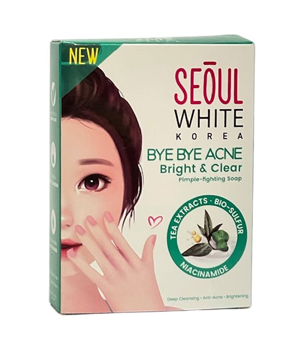 BYE BYE ACNE PIMPLE FIGHTING WHIP SOAP 2 x 60g Skin Wash Asetena Pa