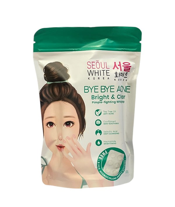 BYE BYE ACNE PIMPLE FIGHTING WHIP SOAP LIMITED EDITION 120 g Korean Skincare Asetena Pa