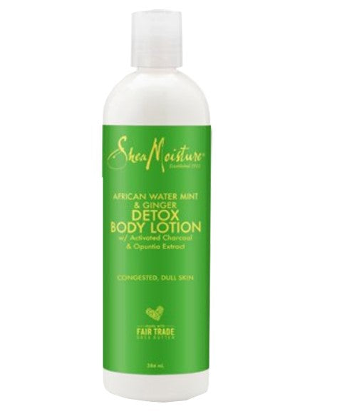 AFRICAN WATER MINT AND GINGER DETOX BODY LOTION 384 ml Skin Moisturizing Asetena Pa