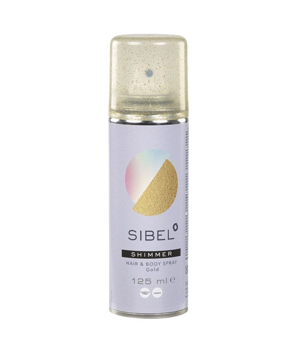 SIBEL SHIMMER HAIR AND BODY SPRAY GOLD 125 ml Hair Color Asetena Pa