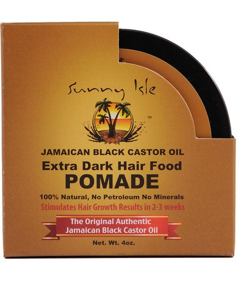 JAMAICAN BLACK CASTOR OIL EXTRA DARK HAIR FOOD POMADE 4 oz Hair Moisturizers Asetena Pa