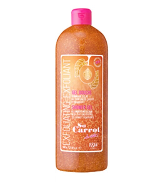 SO CARROT EXFOLIATING EXFOLIANT ILLUMINATING SCRUB SHOWER GEL 940 ml Body Care Asetena Pa