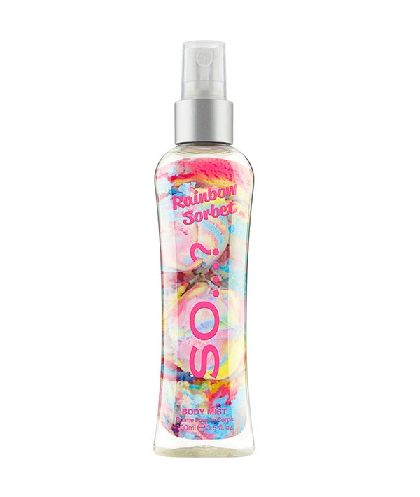 SO RAINBOW SORBET SPRAY BODY MIST 100 ml Body Spray Asetena Pa