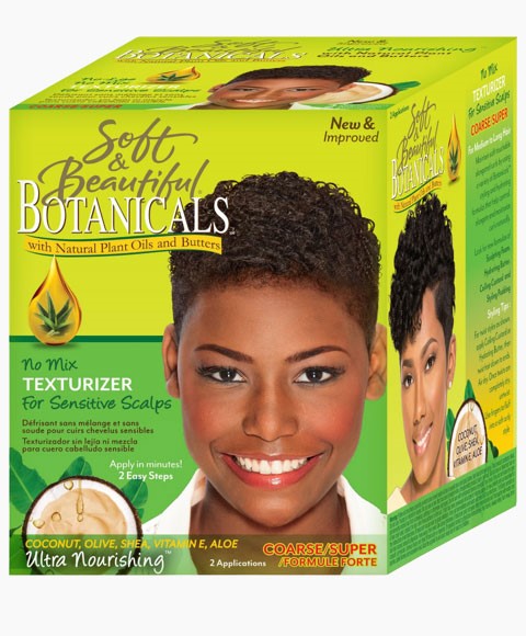 BOTANICALS NO MIX TEXTURIZER 2 Applications Color Regular Relaxer n Texturizer Asetena Pa