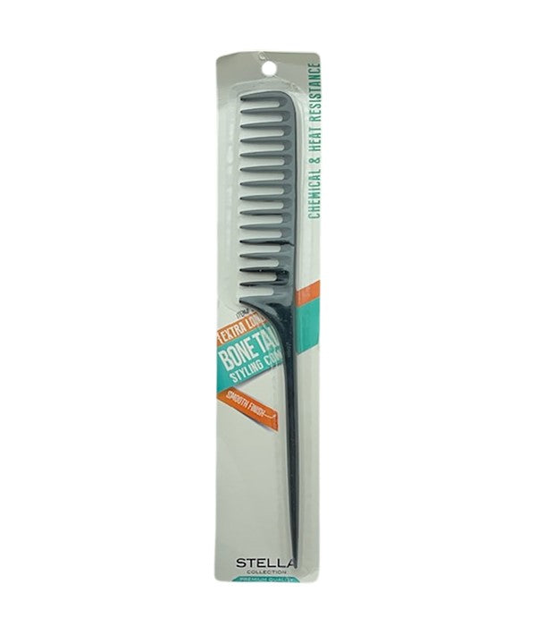 STELLA COLLECTION BONE TAIL COMB 2420 Hair Brushes and Combs Asetena Pa