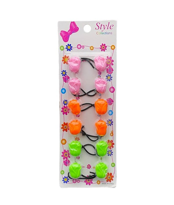 STYLE COLLECTION ROSE CARDED BUBBLES ST10 Kids Hair Accessories Asetena Pa