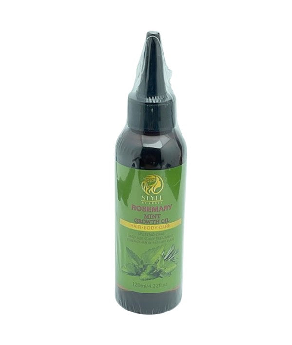 ROSEMARY MINT GROWTH OIL 120 ml Sprays, Serums and Oils Asetena Pa