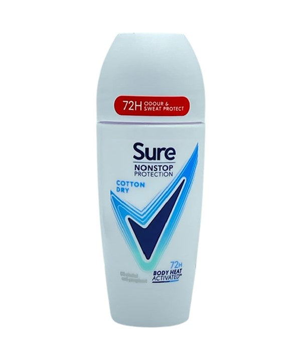 NONSTOP PROTECTION 72H COTTON DRY DEODORANT ROLL ON 50 ml Body Care Asetena Pa