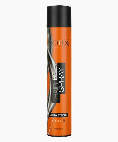 TOTEX ULTRA STRONG 5 PROFESSIONAL HAIR SPRAY 400 ml Sprays, Serums and Oils Asetena Pa