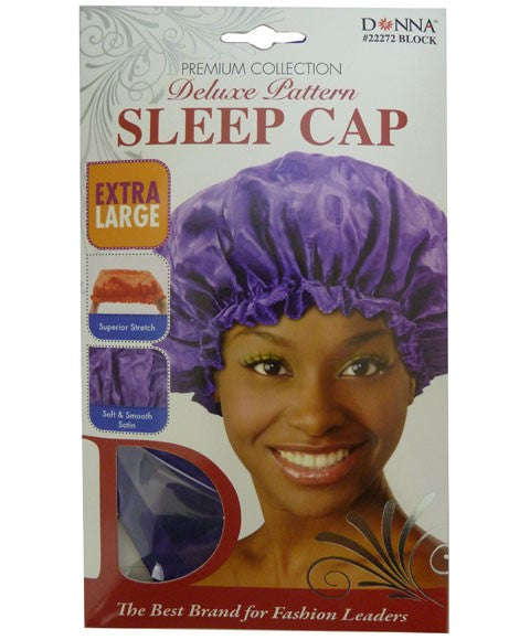 TITAN PREMIUM COLLECTION DELUXE PATTERN SLEEP CAP 22272 BLOCK Color Assorted Durags and Caps Asetena Pa