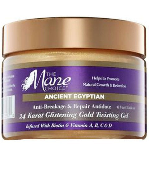 ANCIENT EGYPTIAN 24 KARAT GLISTENING GOLD TWISTING GEL 354.88 ml Hair Moisturizers Asetena Pa
