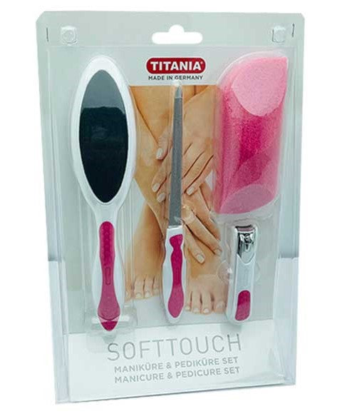 SOFTTOUCH MANICURE AND PEDICURE SET Color Assorted Pedicure and Manicure Asetena Pa