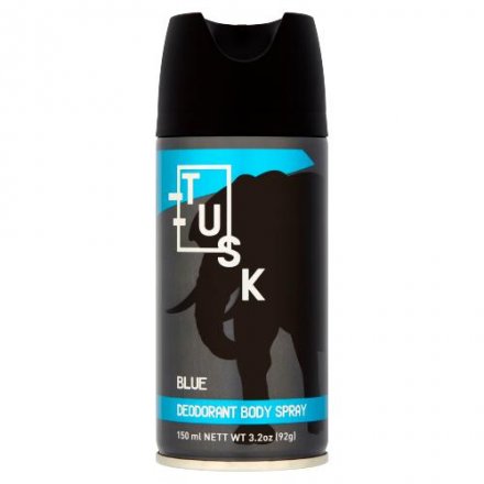 Tusk Male Body Spray Blue 6x150ml