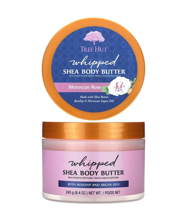 MOROCCAN ROSE WHIPPED SHEA BODY BUTTER 240 g Skin Moisturizing Asetena Pa