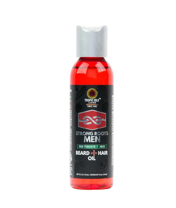 TROPIC ISLE LIVING STRONG ROOTS MEN BEARD AND HAIR OIL 118 ml Sprays, Serums and Oils Asetena Pa