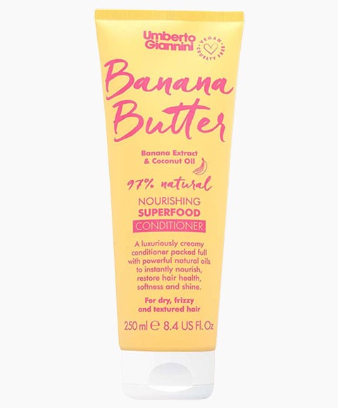 BANANA BUTTER COCONUT OIL NOURISHING SUPERFOOD CONDITIONER 250 ml Conditioner Asetena Pa