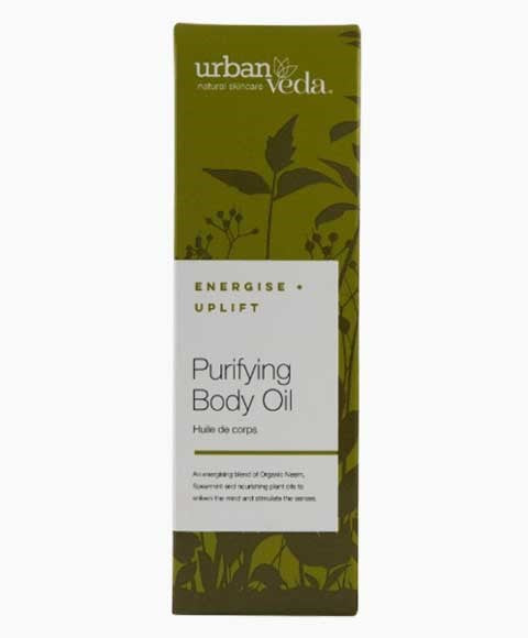 URBAN VEDA ENERGISE UPLIFT PURIFYING BODY OIL 100 ml Skin Moisturizing Asetena Pa
