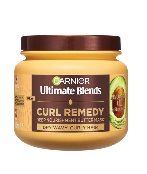 ULTIMATE BLENDS CURL REMEDY DEEP NOURISHMENT BUTTER MASK 340 ml Treatments Asetena Pa