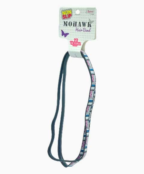 MOHAWK NON SLIP HAIR BAND 45A3 2 pcs Kids Hair Accessories Asetena Pa
