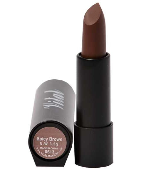 MATTE LIPSTICK SPICY BROWN 3.5 g Lips Asetena Pa